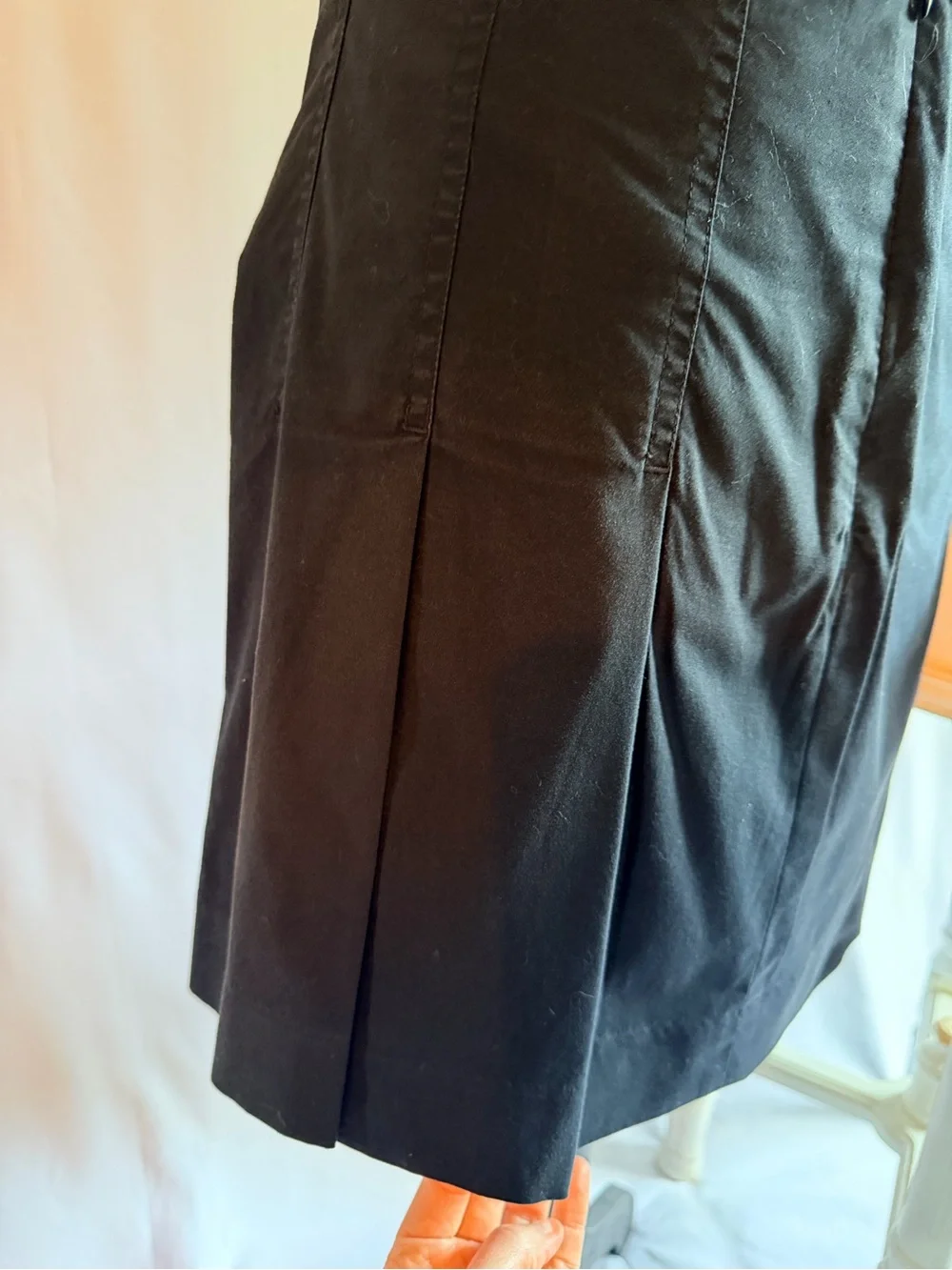 Lauren Ralph Lauren Black Mini Skort with Front Button size 16